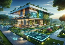 Nice: sicurezza e smart home le priorità per la casa in Italia nel 2024 DALL·E smart home