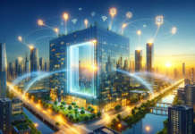 Ecco la finestra fotovoltaica smart per la green energy e la trasmissione dati DALL·E finestra fotovoltaica smart