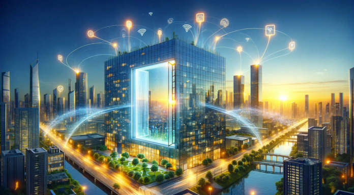 DALL·E finestra fotovoltaica smart