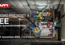 Hilti al Global Elevator Exhibition: soluzioni complete per l’industria degli ascensori in ambito OEM