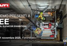 Hilti al Global Elevator Exhibition: soluzioni complete per l’industria degli ascensori in ambito OEM hilti