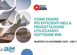 Webinar: come essere più efficienti nella progettazione utilizzando software BIM