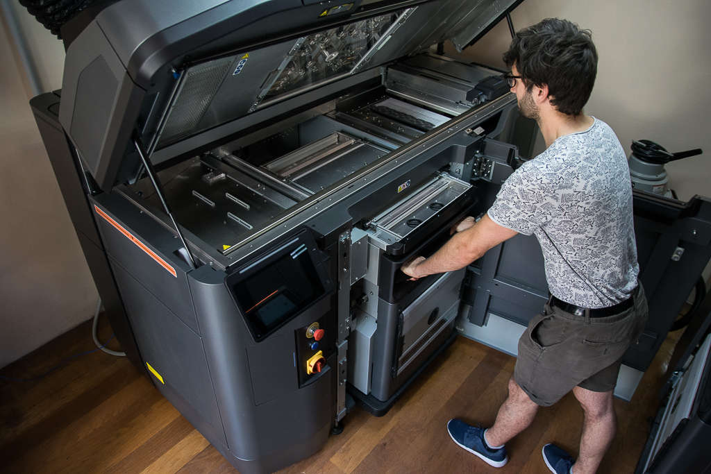 HP operativa all’interno della struttura di Manufat.