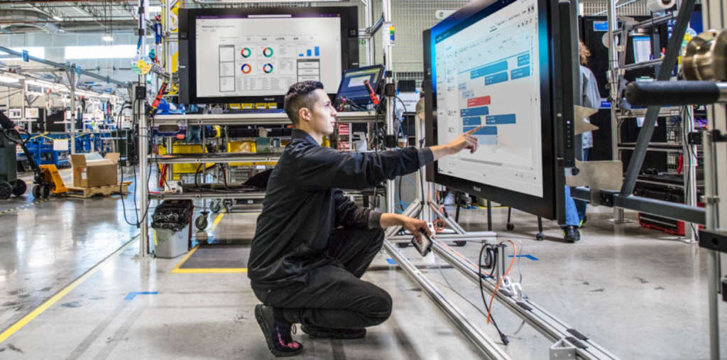 Microsoft manufacturing