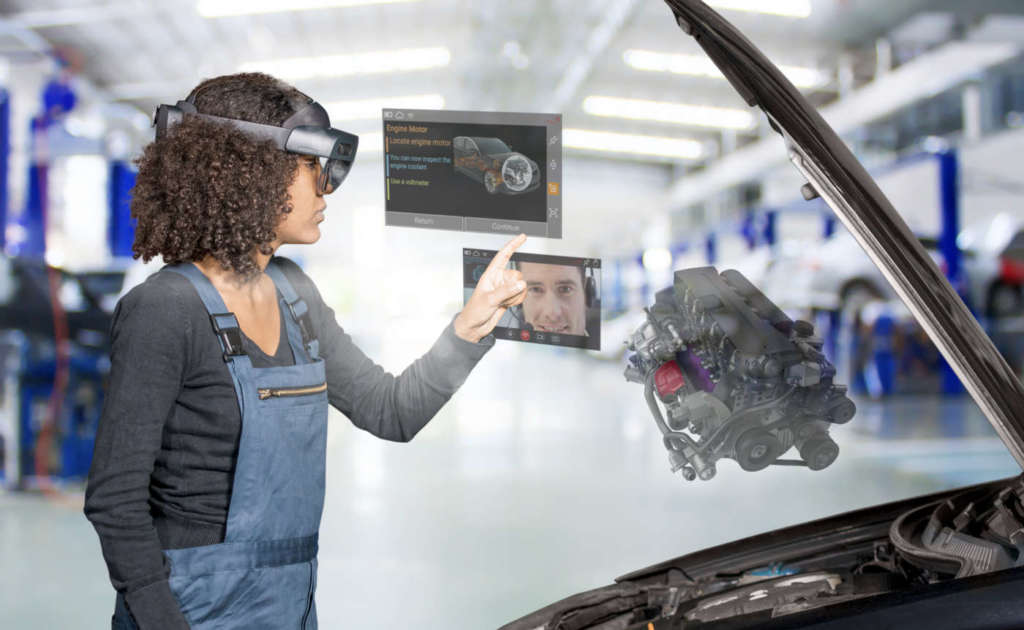 Realtà aumentata TeamViewer Audi