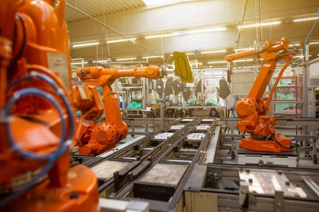 Automatic robots in the industrial factory-unsplash