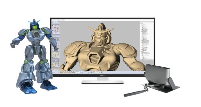 DIDA Robot giocattolo progettato con Geomagic Freeform e Haply