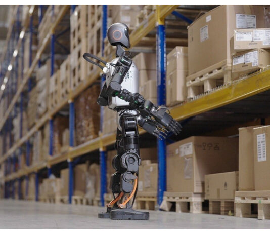 Physical AI nei magazzini: come i robot umanoidi cambiano la logistica vodafone accenture sap robot physical AI
