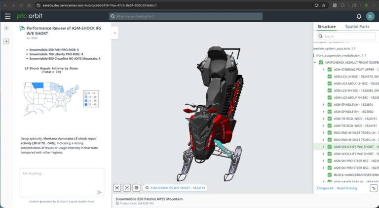 PTC Orbit unifica i dati degli asset industriali con l’intelligenza artificiale