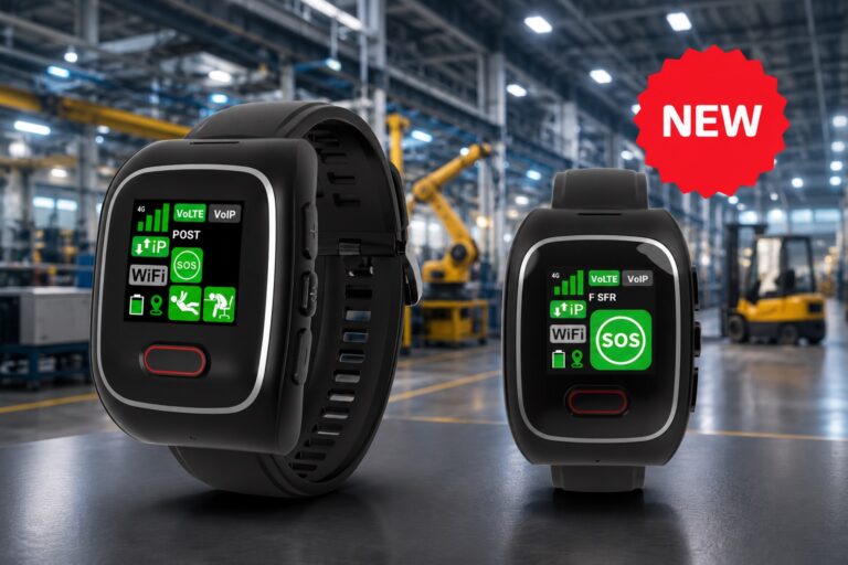 Emerit Watch e-WG200 aumenta la sicurezza dei lavoratori isolati con SOS, GPS e uomo a terra