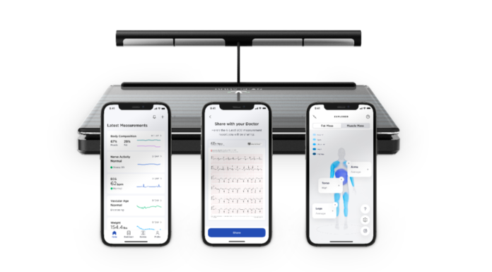bilancia smart Withings Body Scan