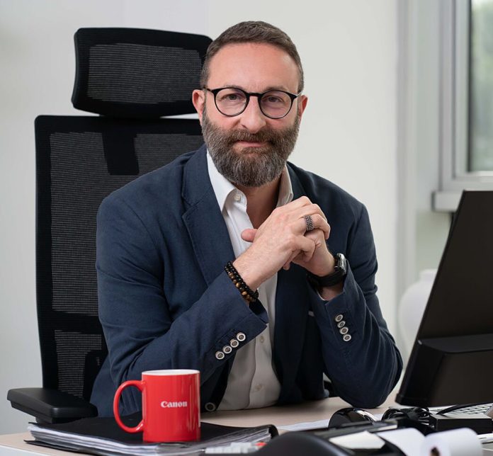 Leonardo Forzoni, amministratore delegato di Canon Medical Systems Italia Foto: Leonarde Cestari