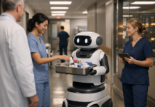 Physical AI e robotica sanitaria: il caso Moxi nel programma AWS