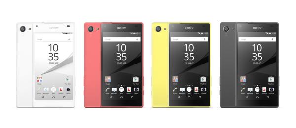 Sony Xperia_Z5_Compact_Colour_Range