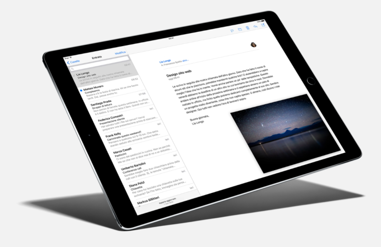 iPad Pro tablet iOS