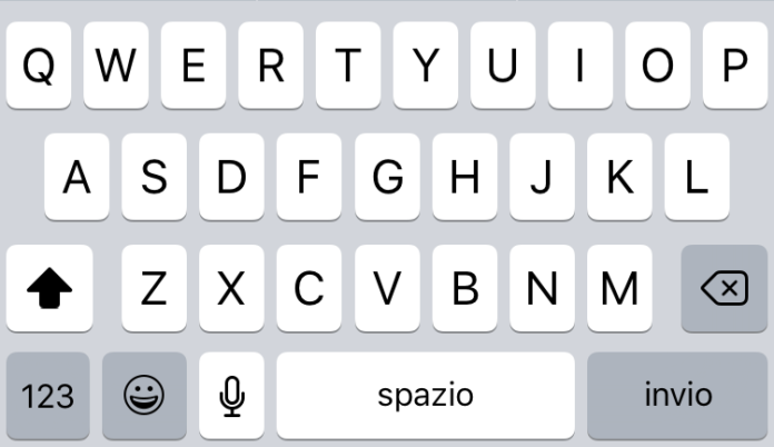 dettatura su iOS