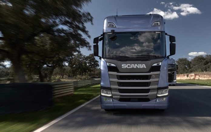 Motrice Scania Apple Carplay