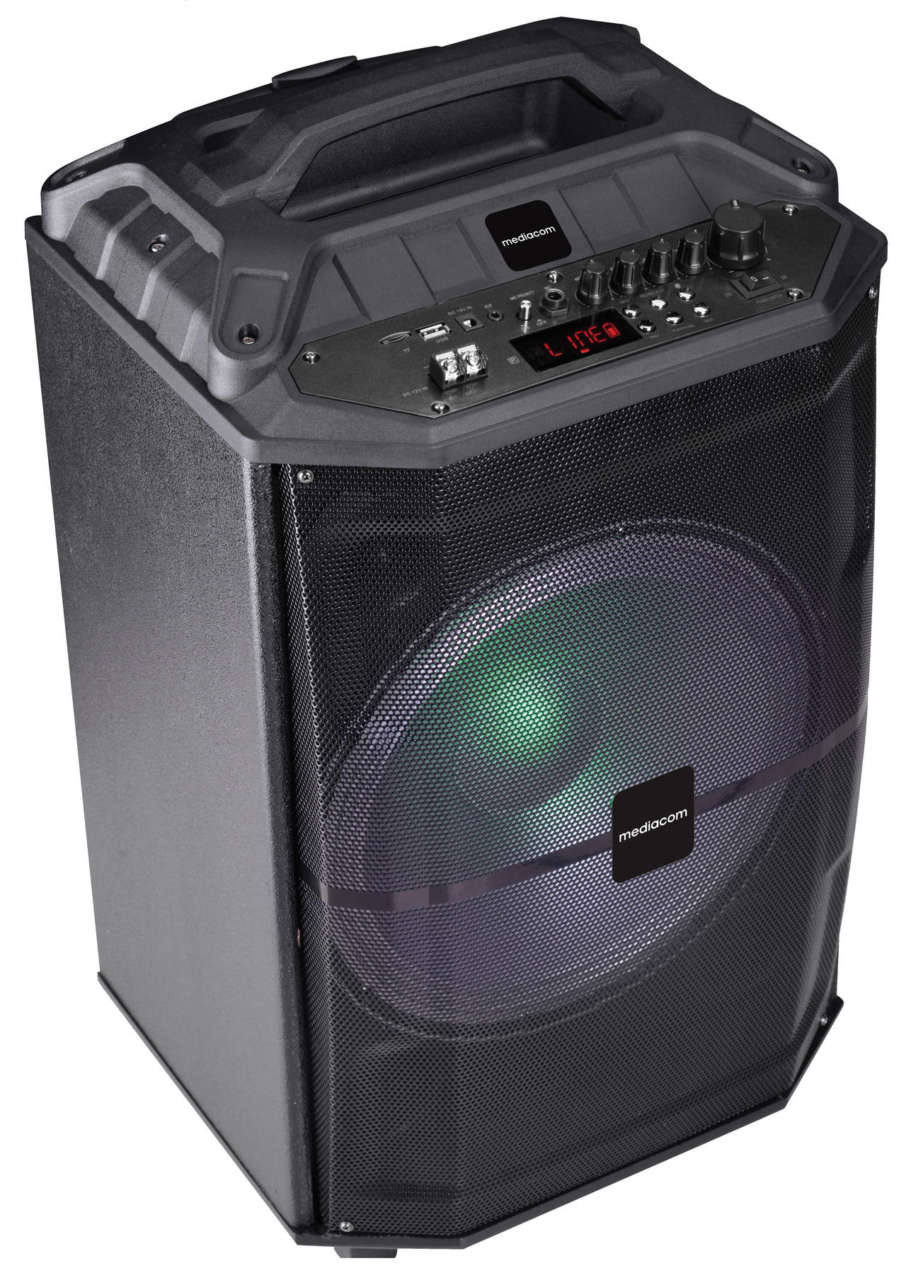 trolley speaker Bluetooth Music Box di Mediacom