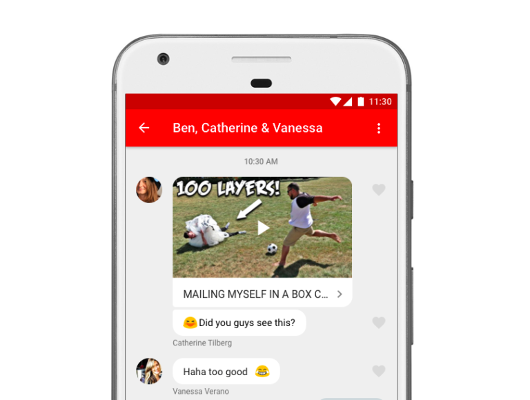 YouTube punta su condivisione e chat integrate nell’app mobile