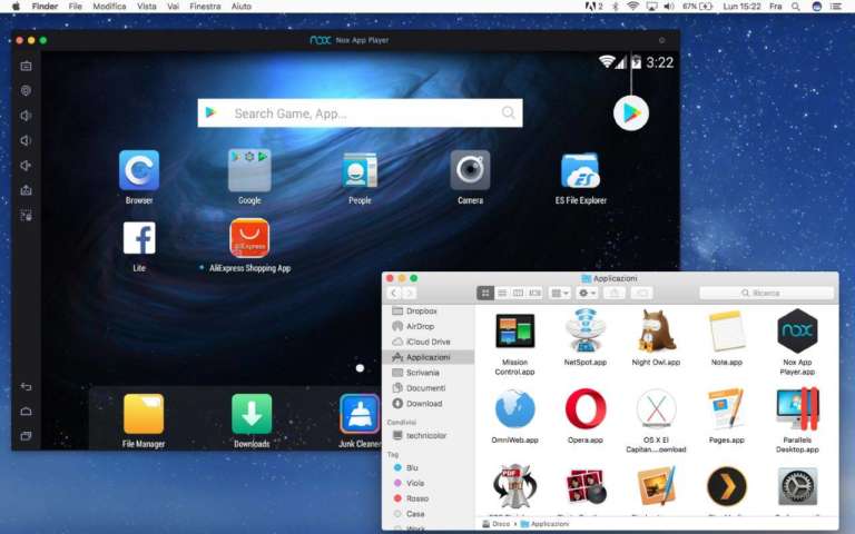 Come eseguire app Android sul Mac