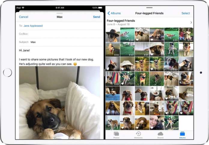 drag and drop su iPad con iOS 11