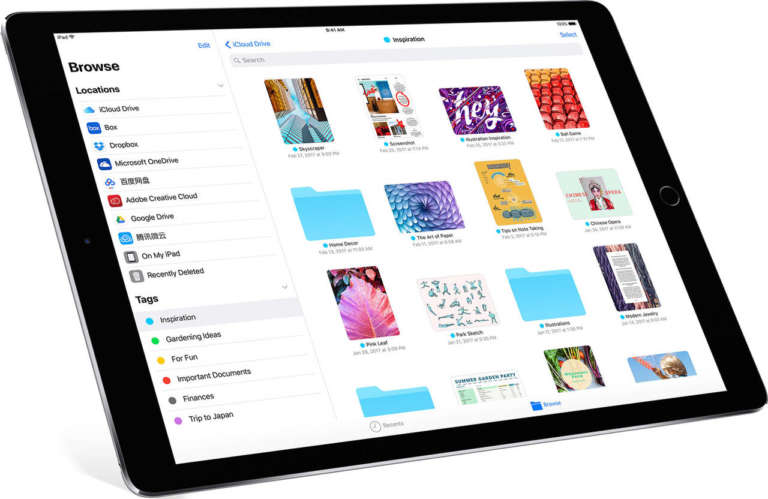 app File di iOS 11