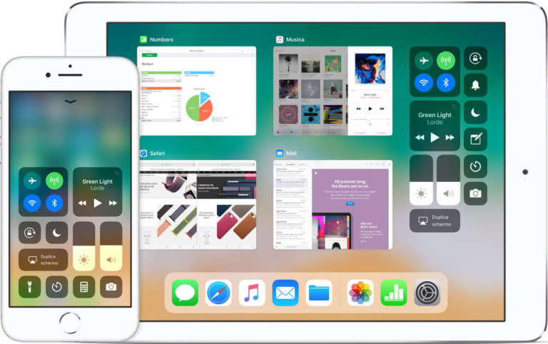 Centro di Controllo di iOS 11