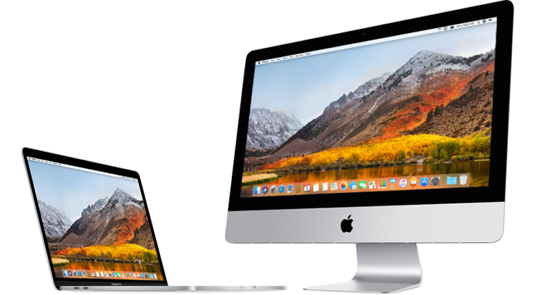 aggiornamenti software per Mac High Sierra
