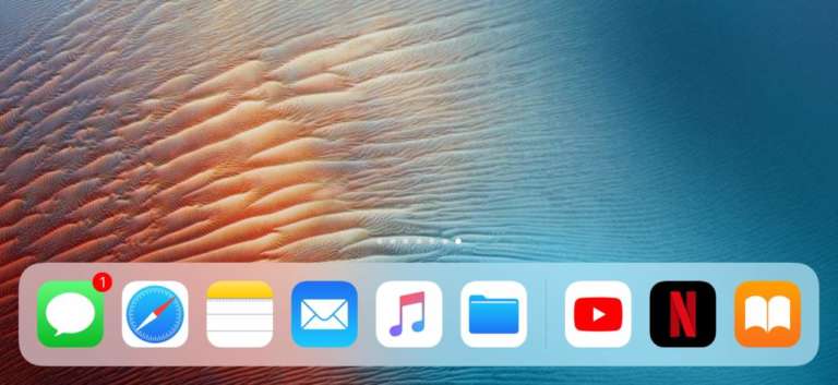 Dock di iPad