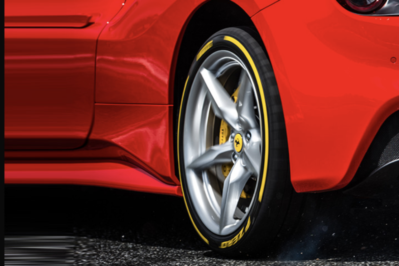 Pirelli P Zero Ferrari Cyber Car