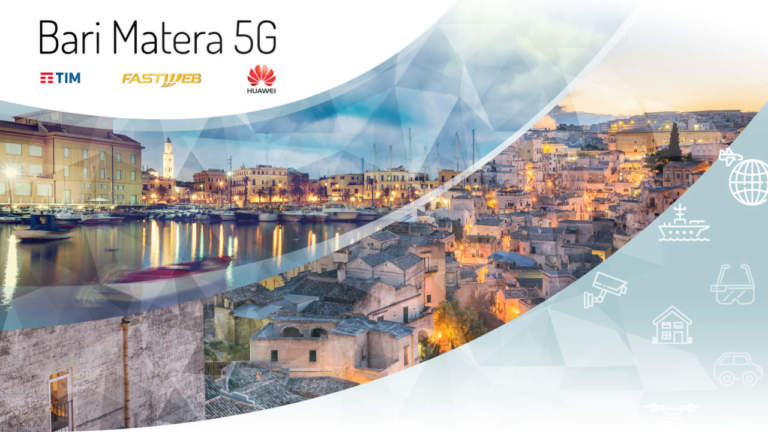 A Bari e Matera le prime prove di 5G in Italia