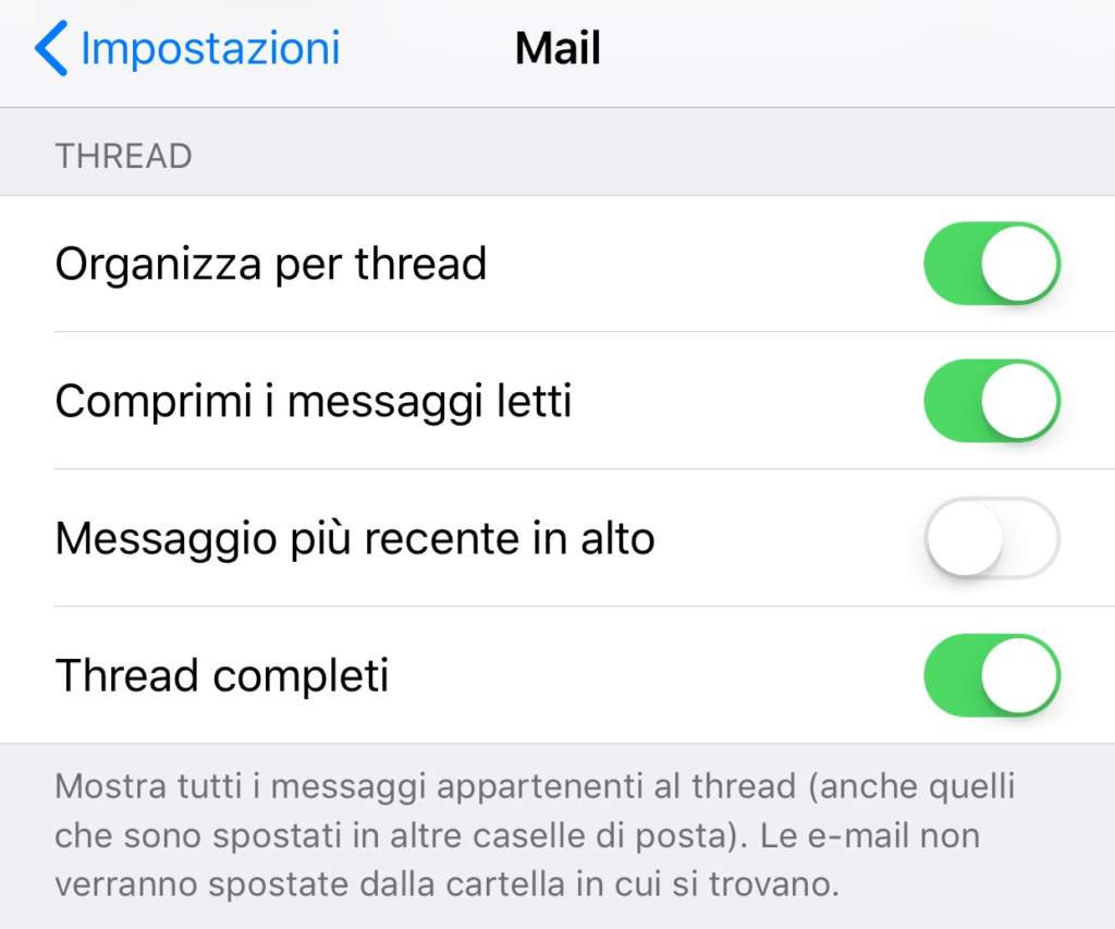 Mail iOS