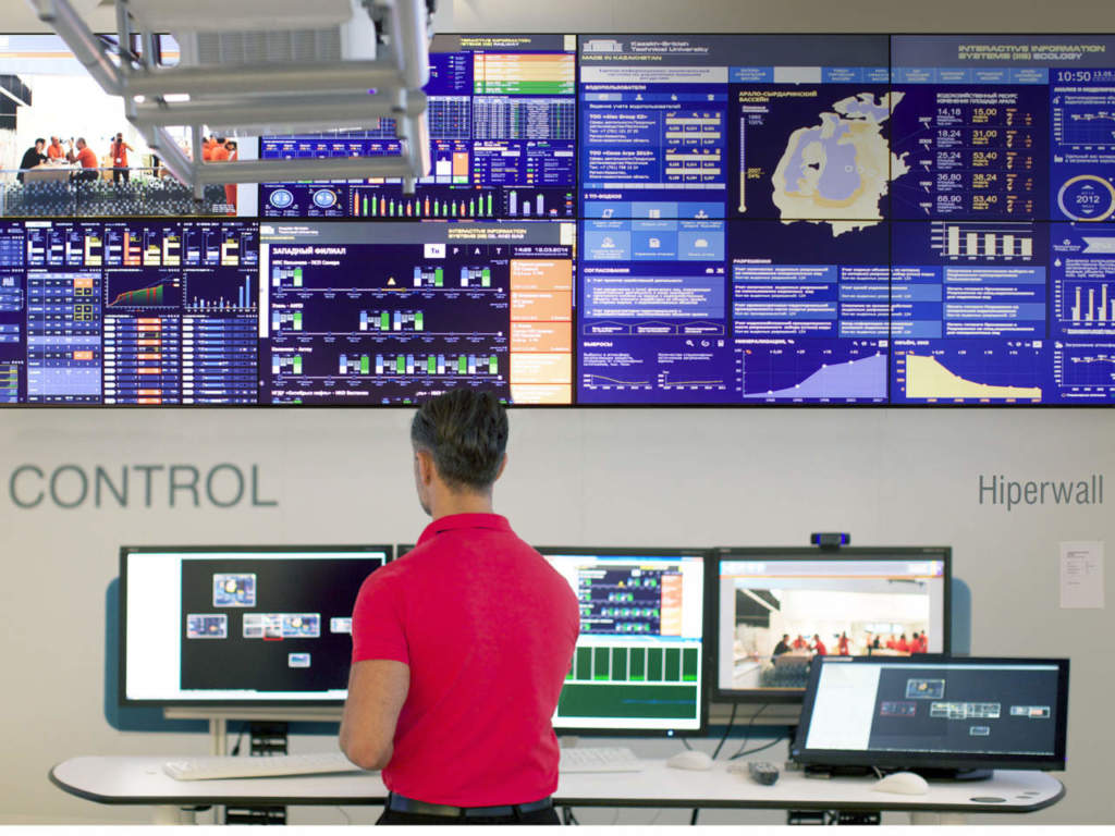 Control room Hiperwall