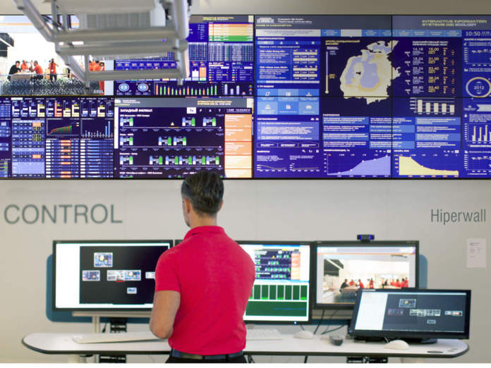 Control room Hiperwall