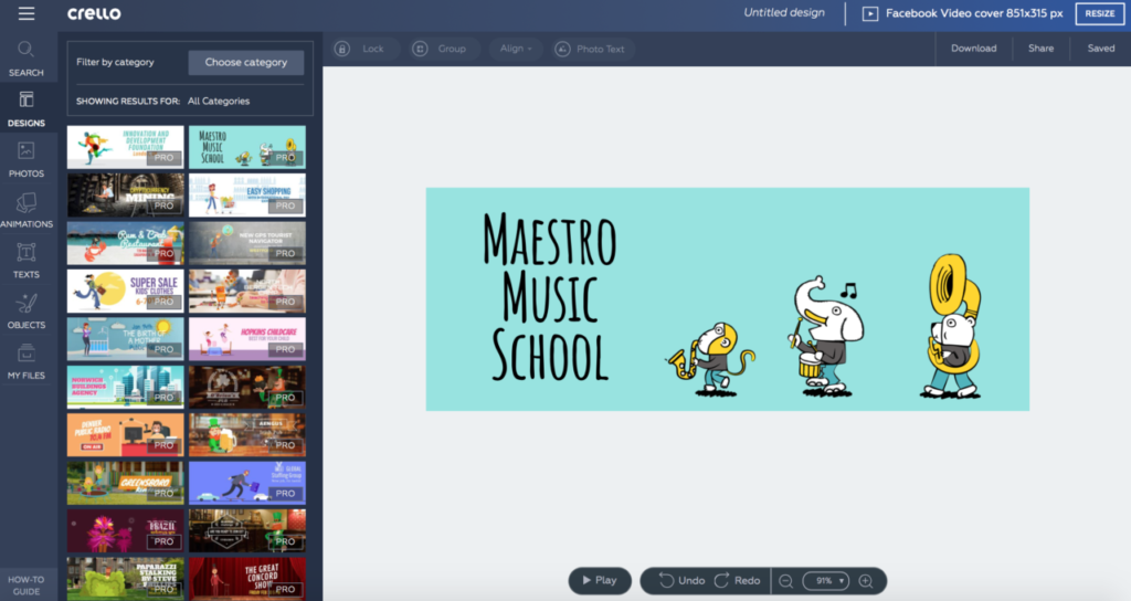 Crello Animation Maker