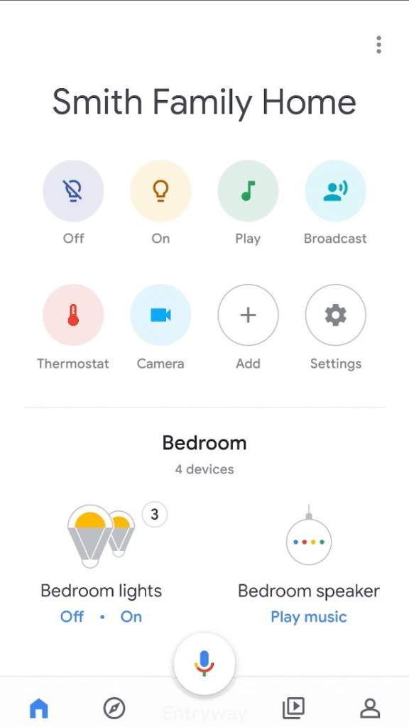 Google Home app