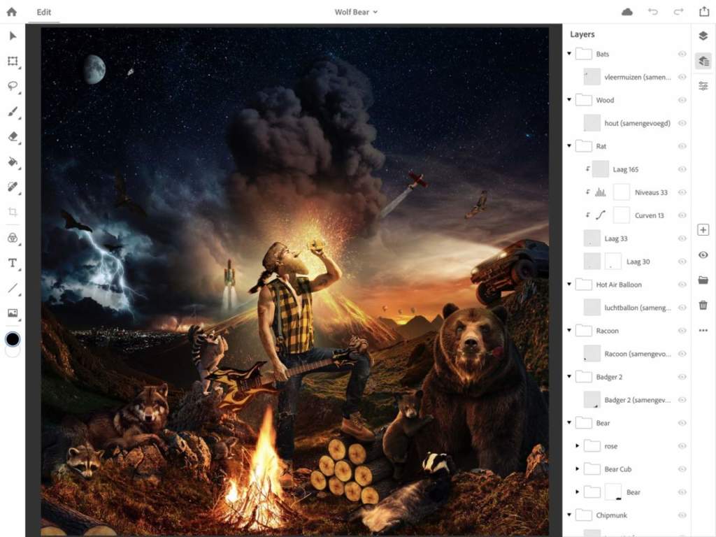 Photoshop CC su iPad