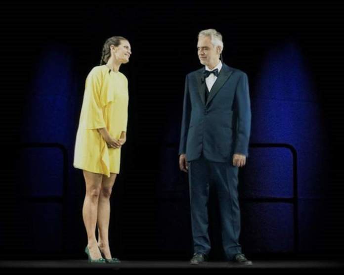bocelli ologramma 3d