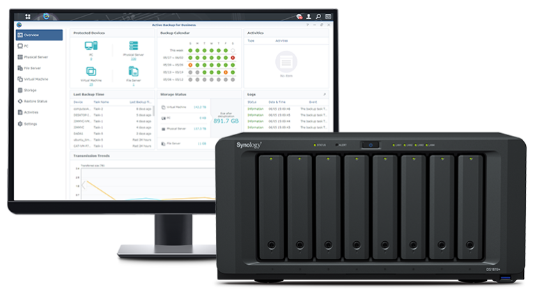 Synology, deep learning e software di backup per proteggere i dati