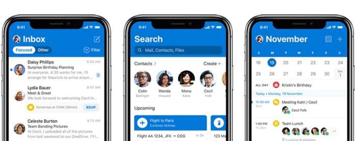Outlook per iOS