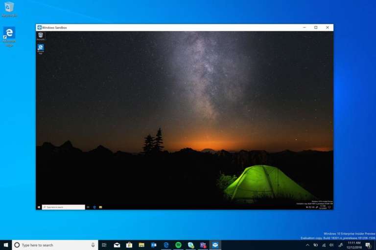 Windows Sandbox per l’esecuzione sicura di applicazioni