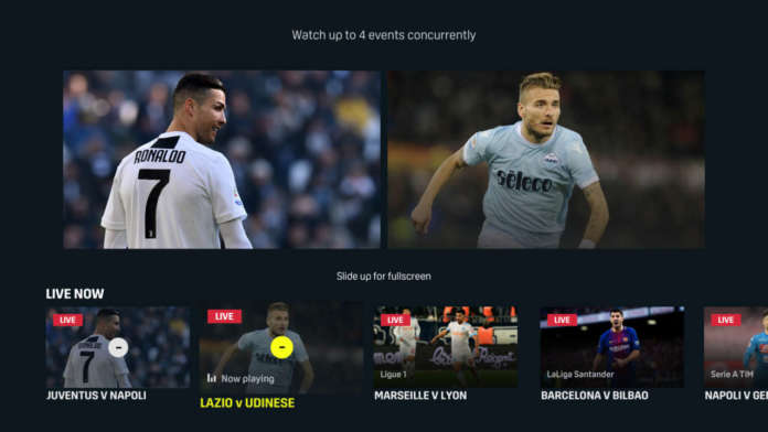 Multiview DAZN Apple TV