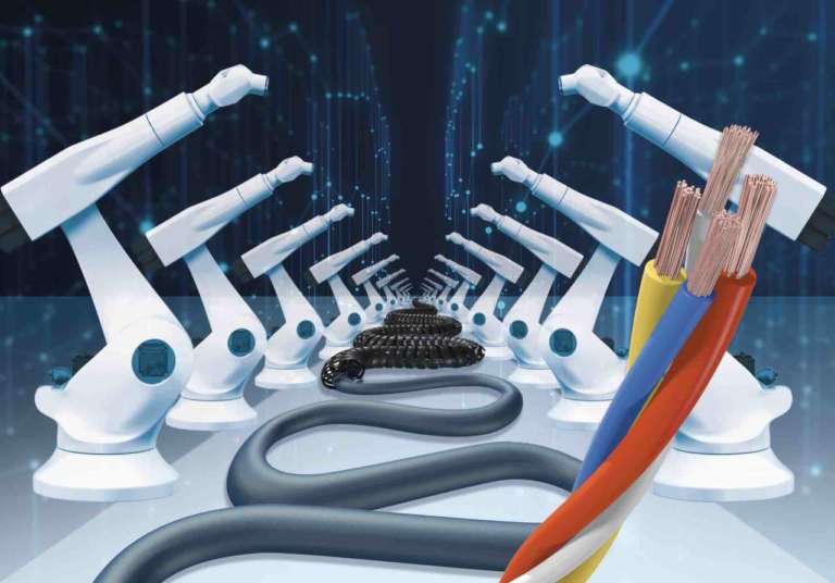 Cavi Ethernet 3D per far comunicare i robot