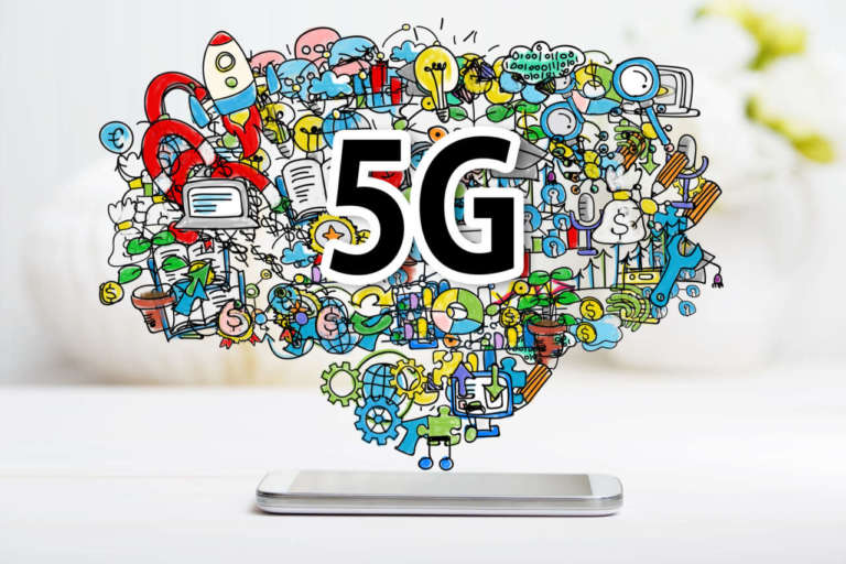 5G smartphone TV