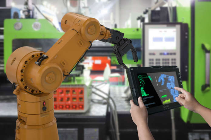 Technician control robot Getac