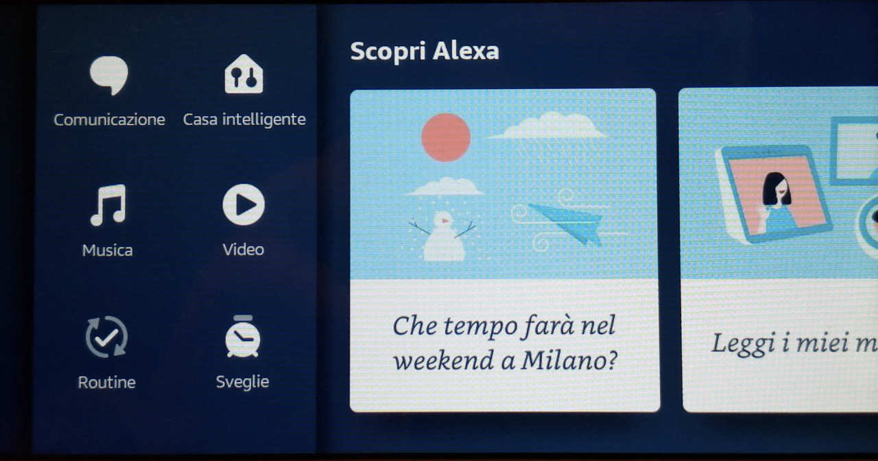 Echo Show 5 scopri Alexa
