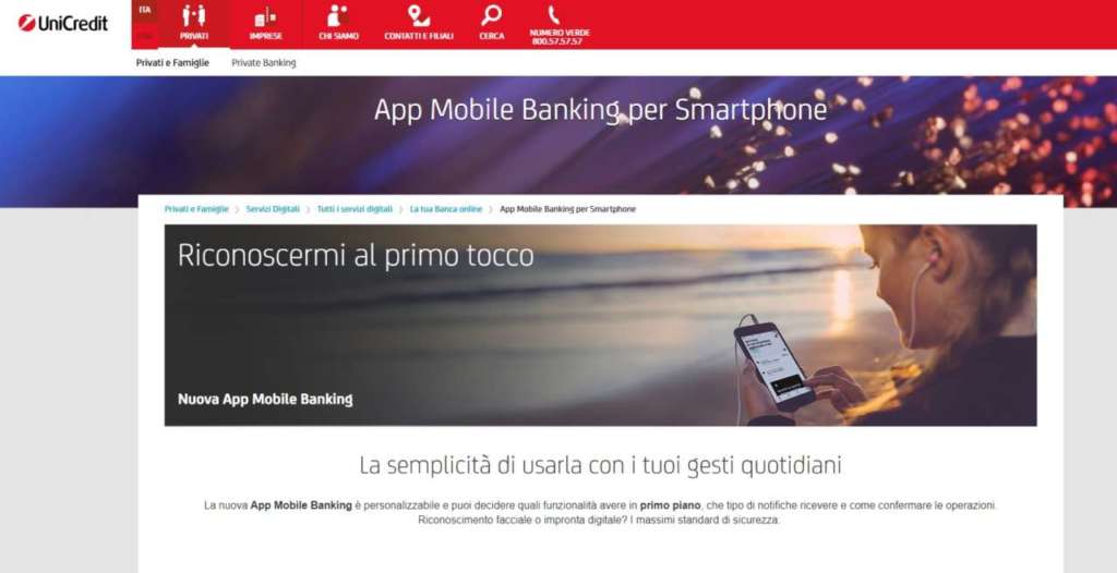 unicredit smartphone