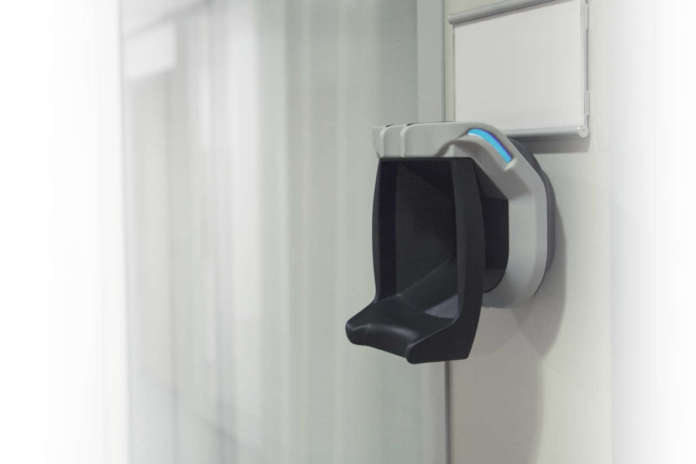 Fujitsu_Palm vein_universal biometric security solutions_Triple 1 reader Fujitsu_PalmSecure