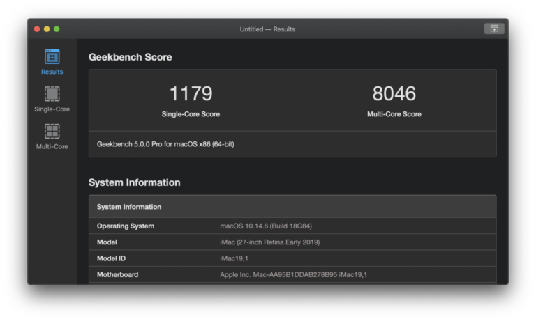 Geekbench 5
