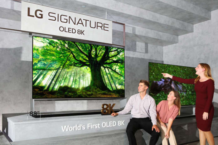 TV 8K LG SIGNATURE OLED